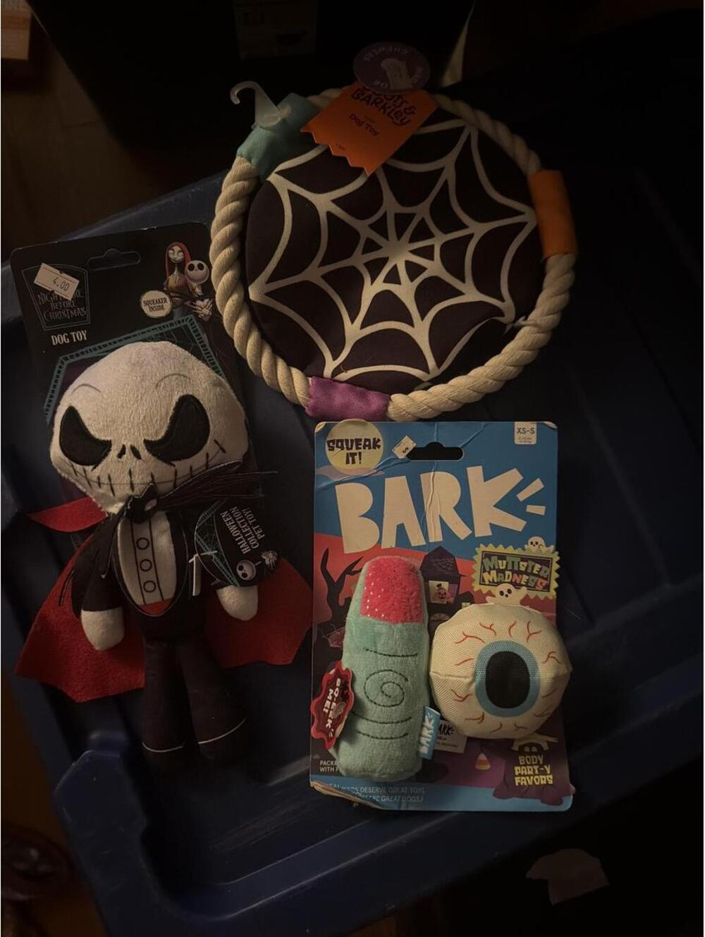Halloween dog toy bundle